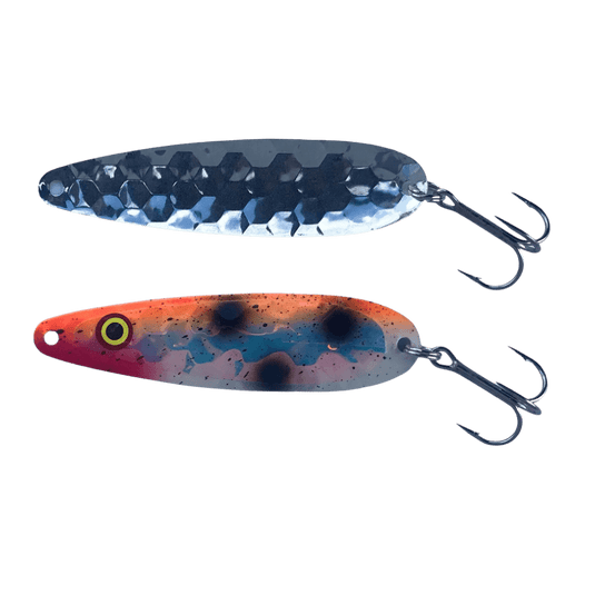 SALMON CANDY TROLLING SPOONS UV Green Goby SG Salmon Candy Standard Spoon