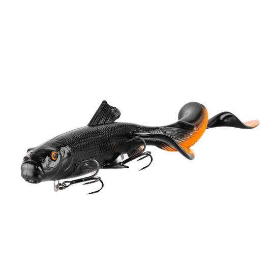 SAVAGE 3D MUSKY/PIKE 9" / Black Orange Flash Savage Gear 3D Sucker X-Tail