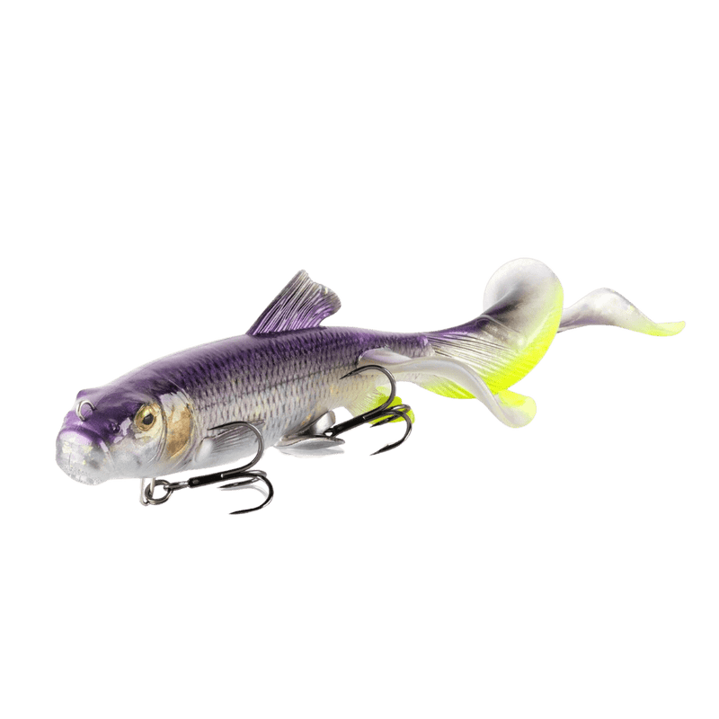 Load image into Gallery viewer, SAVAGE 3D MUSKY/PIKE 9&quot; / Cisco Flash Yellow Savage Gear 3D Sucker X-Tail
