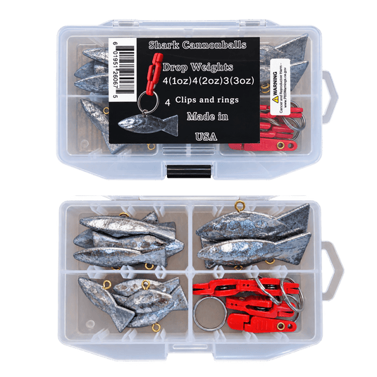 SHARK DIVERS & WEIGHTS Shark Cannonballs Drop Weights Kit