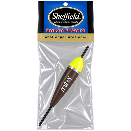 SHEFFIELD BOBBERS/FLOATS 5.5 GRAMS Sheffield Balsa Float Single (Chart/Brown)