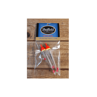 SHEFFIELD STEELHEAD GEAR Sheffield Crystal Clear Float 2-pk