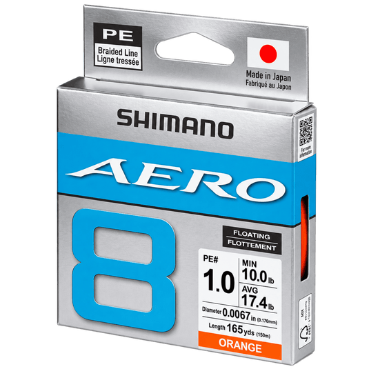 SHIMANO BRAIDED LINE Shimano Aero 8 Floating Braid