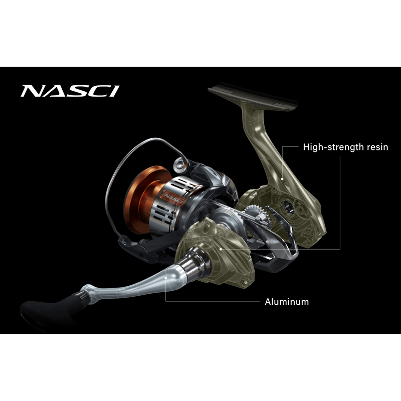 Load image into Gallery viewer, SHIMANO SPINNING REELS Shimano Nasci FD Spinning Reel
