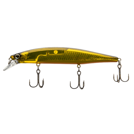 SHIMANO WORLD MINO 115 / Black Gold Shimano World Minnow Flash Boost