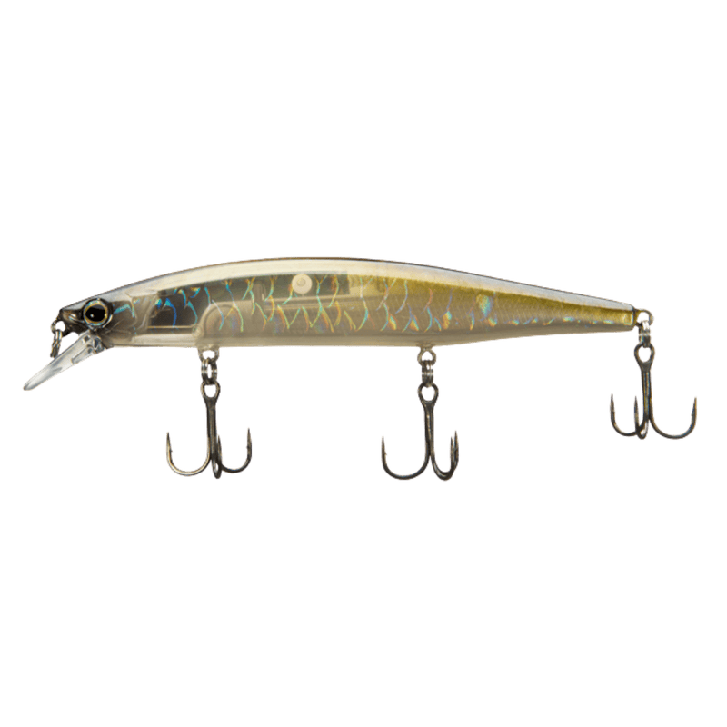Load image into Gallery viewer, SHIMANO WORLD MINO 115 / Ghost Ayu Shimano World Minnow Flash Boost
