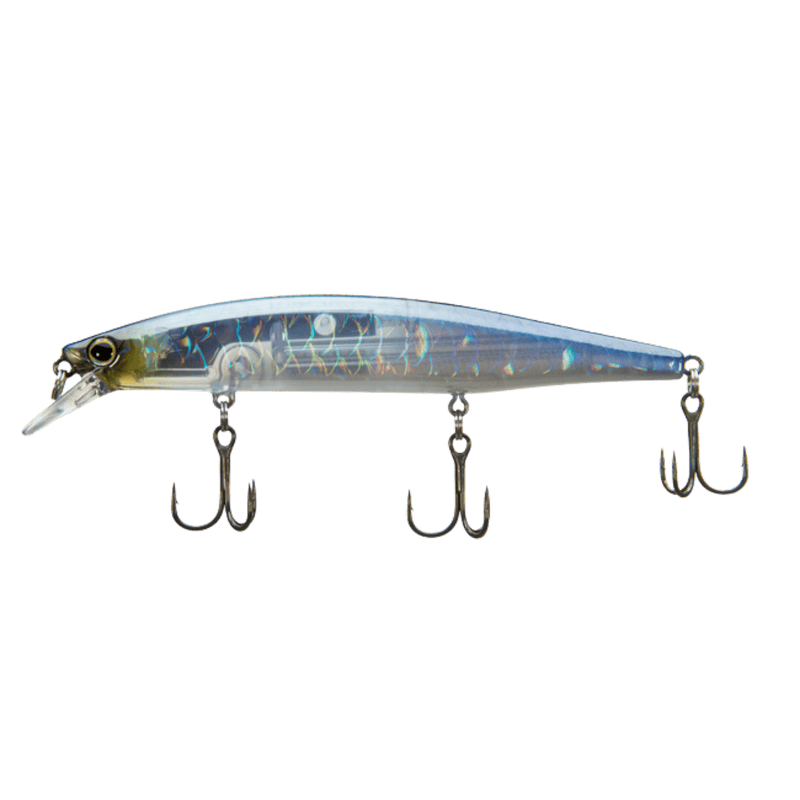 Load image into Gallery viewer, SHIMANO WORLD MINO 115 / Pro Blue Shimano World Minnow Flash Boost
