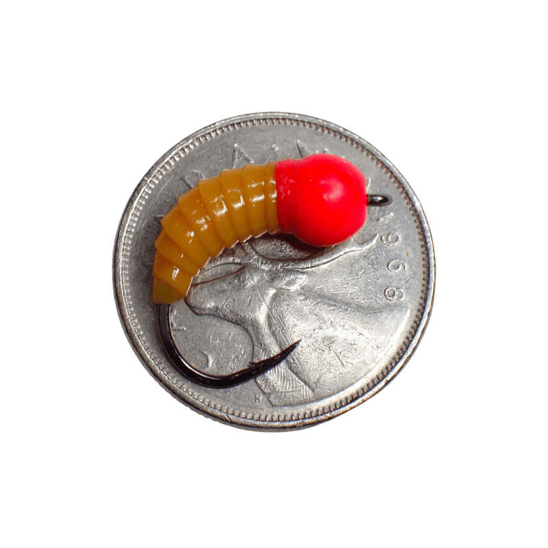 Load image into Gallery viewer, SI FLIES TUNGSTEN SIMCOE BUG Large / Butterworm Si Flies Tungsten Simcoe Bug
