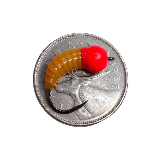 SI FLIES TUNGSTEN SIMCOE BUG Large / Butterworm Si Flies Tungsten Simcoe Bug