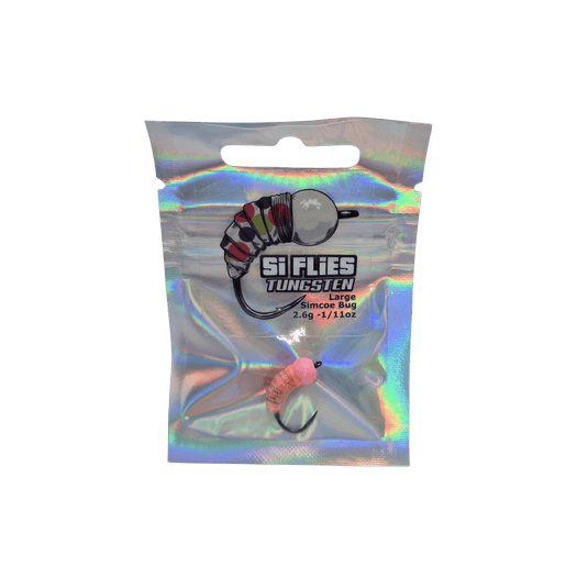 SI FLIES TUNGSTEN SIMCOE BUG Large / Pink Si Flies Tungsten Simcoe Bug