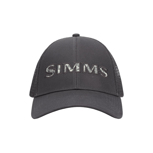 SIMMS HATS BECF Slate Simms Single Haul Trucker - Back Eddy Camo Fill