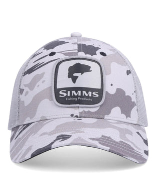 SIMMS HATS Simms Bass Patch Trucker Hat Gh Camo