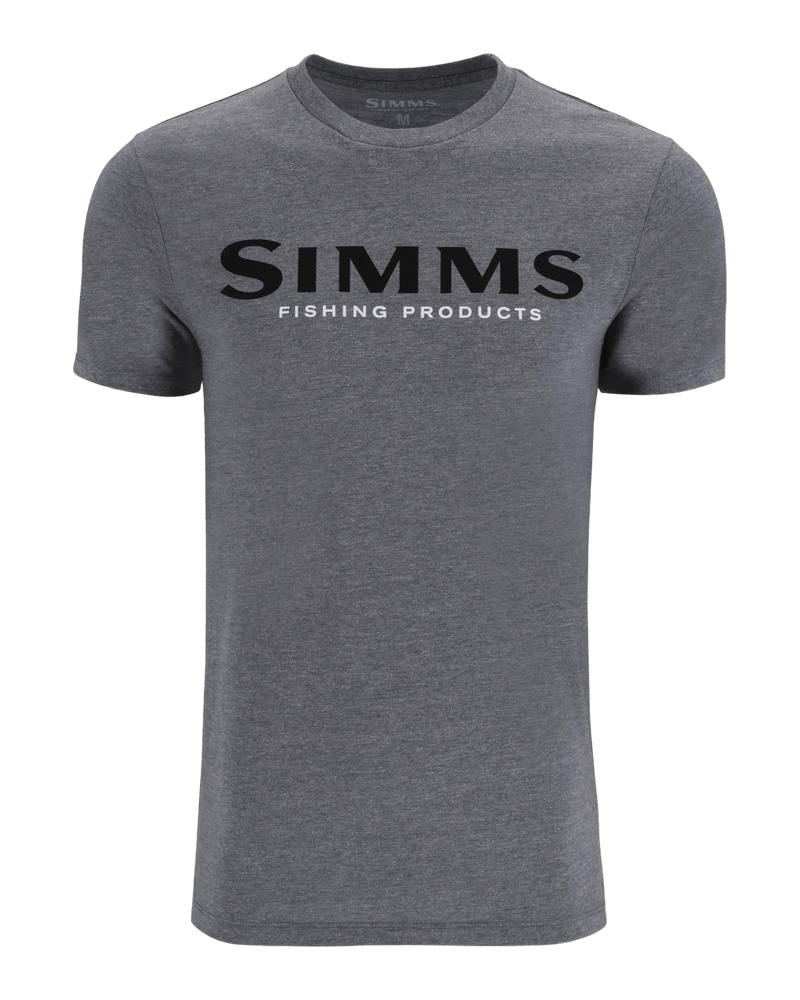 Load image into Gallery viewer, SIMMS SHIRTS/HOODIES Athletic Heather / Medium Simms Logo T-Shirt
