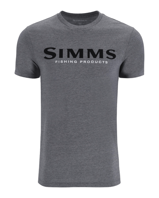 SIMMS SHIRTS/HOODIES Athletic Heather / Medium Simms Logo T-Shirt