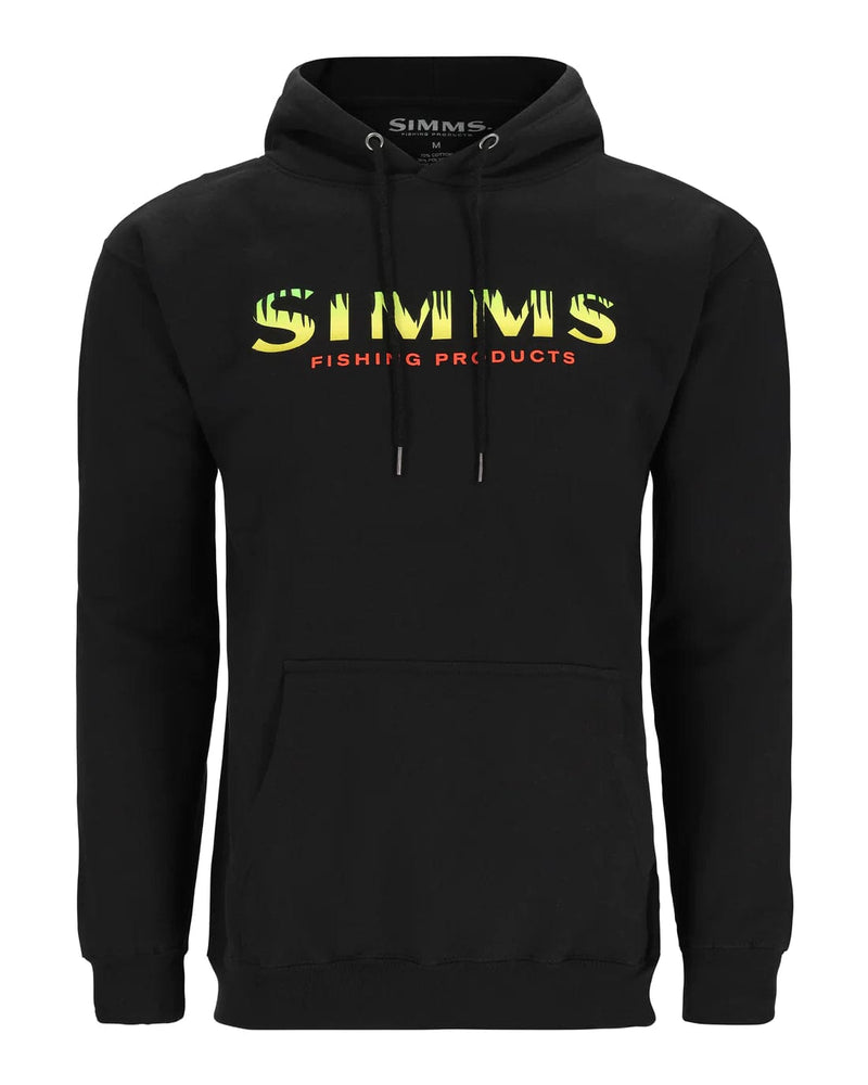 Load image into Gallery viewer, SIMMS SHIRTS/HOODIES Black-Neon / Medium Simms Logo Hoody
