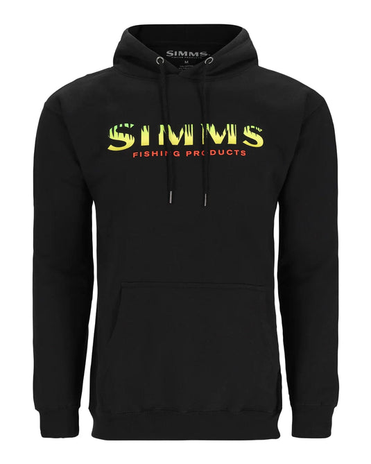 SIMMS SHIRTS/HOODIES Black-Neon / Medium Simms Logo Hoody