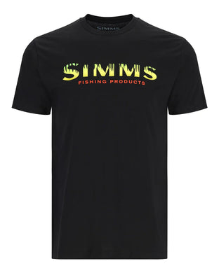 SIMMS SHIRTS/HOODIES Black-Neon / Medium Simms Logo T-Shirt