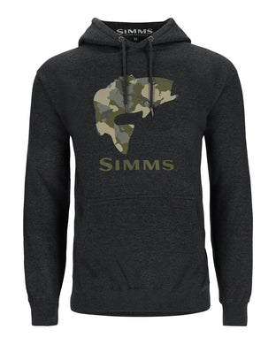 SIMMS SHIRTS/HOODIES Charcoal Heather / Small Simms Bass Fill Hoody