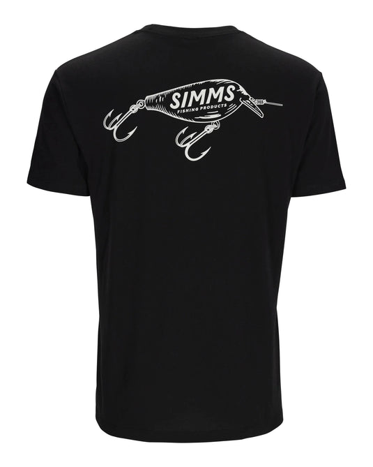 SIMMS SHIRTS/HOODIES M / Black Simms Square Bill T-Shirt