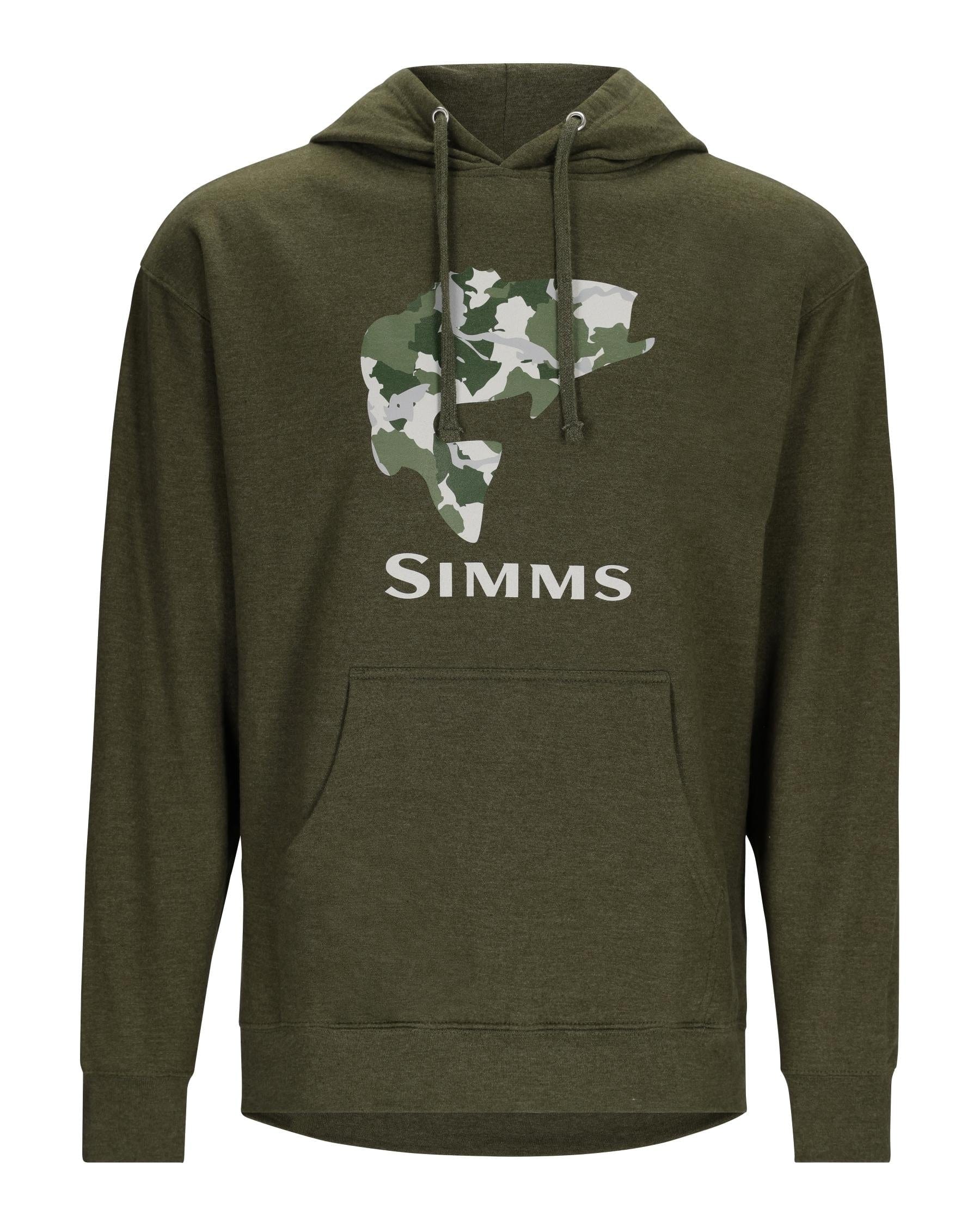 SIMMS M's Wooden Flag Trout Hoody L グレー SIMMS M's Wooden Flag Trout Hoody L グレー Men's Wooden Flag