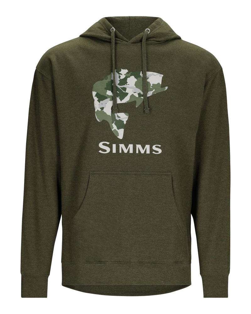 Load image into Gallery viewer, SIMMS SHIRTS/HOODIES Military Heather / Medium Simms Bass Fill Hoody
