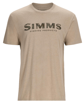 SIMMS SHIRTS/HOODIES Olive- Oatmeal / Medium Simms Logo T-Shirt