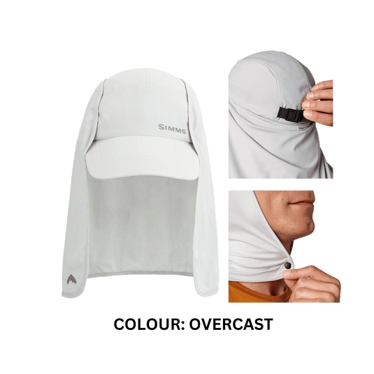 SIMMS SUN HATS Overcast (NEW) Simms SunShield Cap