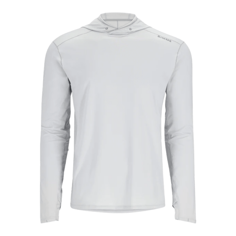 Load image into Gallery viewer, Simms Men&#39;s Solarflex Hoody | Colour: Sterling | Fishing World
