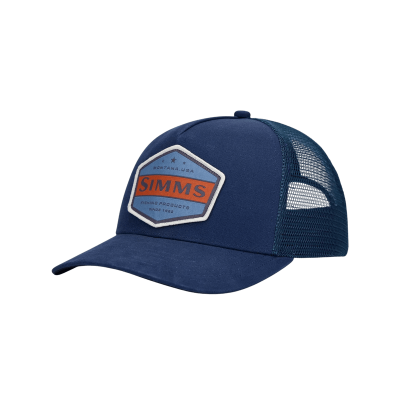 Load image into Gallery viewer, SIMMS Uncategorised Selvedge Honor Badge Simms Double Haul Trucker
