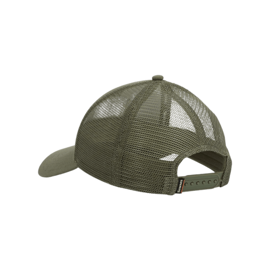 SIMMS Uncategorised Smokey Olive Simms Trout Icon Trucker Hat