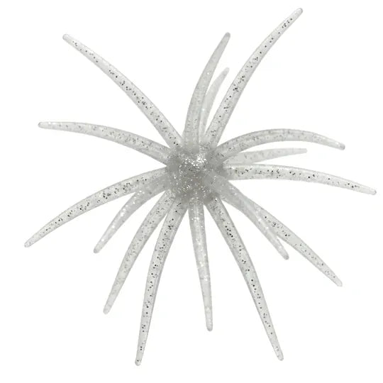 Load image into Gallery viewer, SKINNY BEAR URCHIN / DICE BAITS 10MM / Platinum Shad Skinny Bear Tackle Shake 'Em Up Urchin Bait
