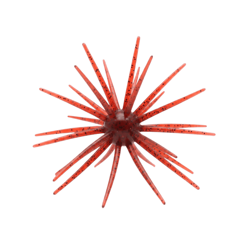 Load image into Gallery viewer, SKINNY BEAR URCHIN / DICE BAITS 19MM / Red Craw Skinny Bear Tackle Shake 'Em Up Urchin Bait
