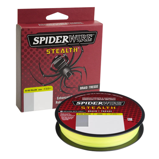Spiderwire Stealth Braided Line 200 Yard Yellow