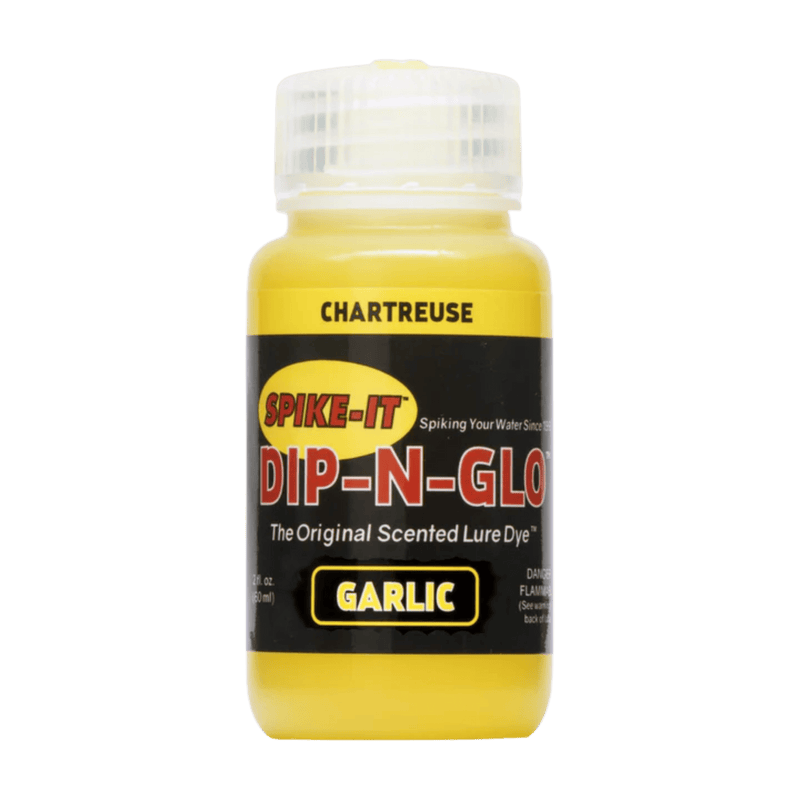 Load image into Gallery viewer, SPIKE IT SCENTS 2 OZ / Chartreuse Garlic Spike-It Dip-N-Glo Dye
