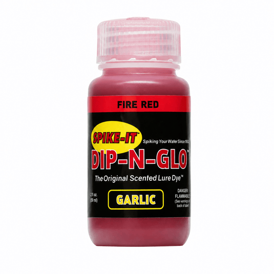 SPIKE IT SCENTS 2 OZ / Fire Red Garlic Spike-It Dip-N-Glo Dye