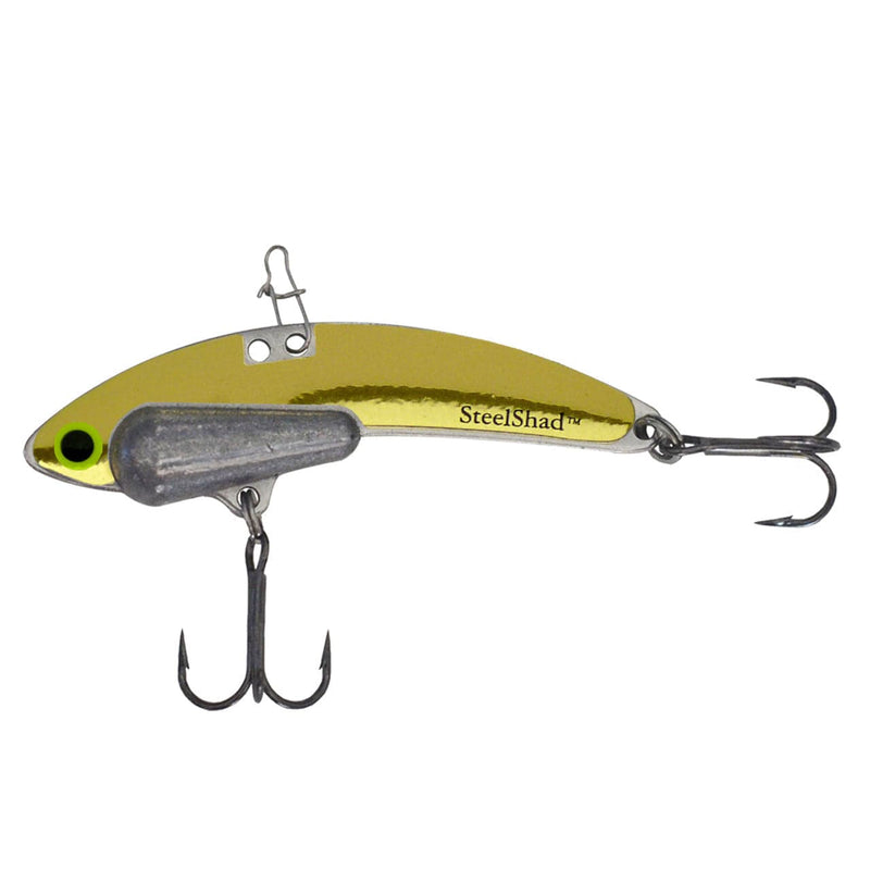 Load image into Gallery viewer, STEELSHAD BLADE BAIT 1-2 / Gold Steel Shad Blade Bait

