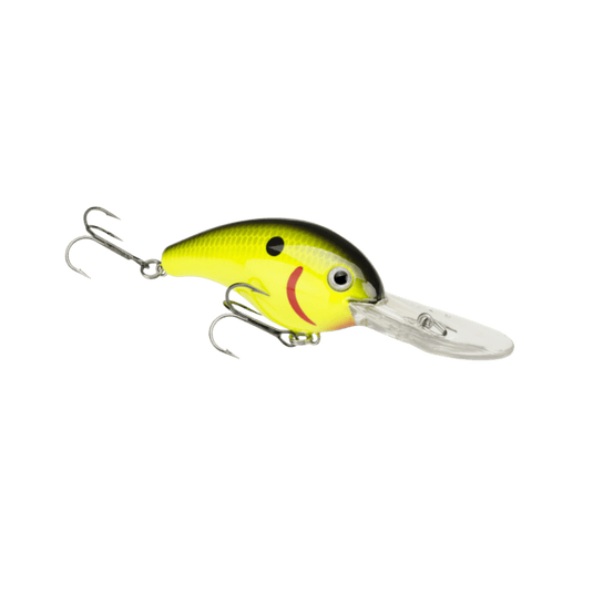 STRIKE KING CRANKBAIT Chartreuse Black Back Strike King 5XD Xtra-Deep Diving Crankbait