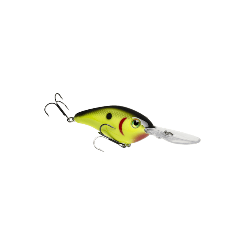 Load image into Gallery viewer, STRIKE KING CRANKBAIT Chartreuse Black Back Strike King 6XD Crankbait
