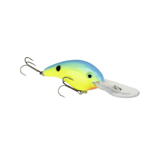 STRIKE KING CRANKBAIT Chartreuse Powder Blue Back Strike King 5XD Xtra-Deep Diving Crankbait