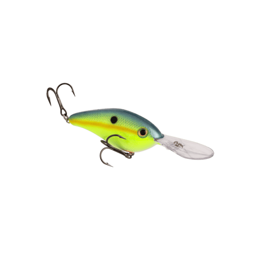 STRIKE KING CRANKBAIT Chartreuse Sexy Shad Strike King 6XD Crankbait