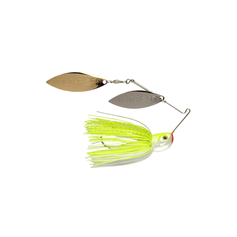 Load image into Gallery viewer, STRIKE KING SPINNERBAIT/BUZZBAIT 1 3-8oz / Chartreuse White Strike King Bottom Dweller Spinnerbait
