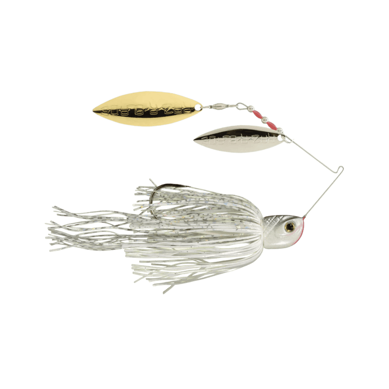 Load image into Gallery viewer, STRIKE KING SPINNERBAIT/BUZZBAIT 1 3-8oz / White Strike King Bottom Dweller Spinnerbait
