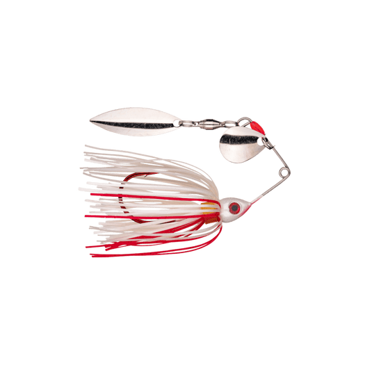 STRIKE KING SPINNERBAIT/BUZZBAIT Bleeding White Strike King Bleeding Bait Mini-King Spinnerbait