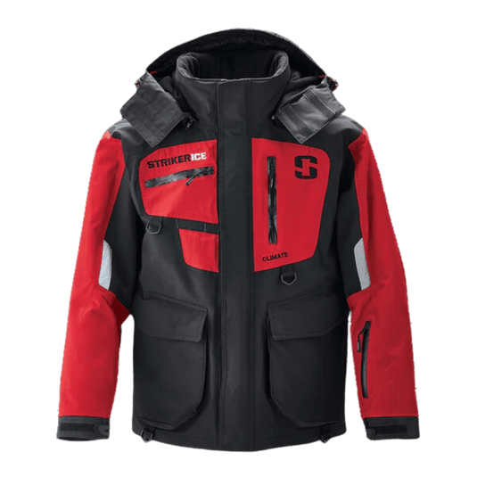 STRIKER CLIMATE JKT BLK/RED Striker Climate Jacket | Black Red