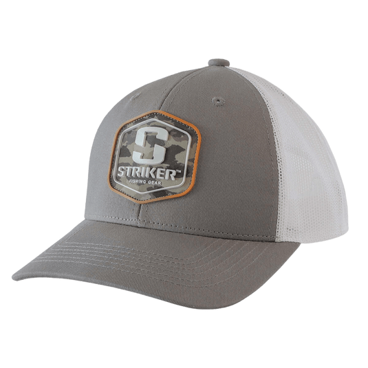 STRIKER HATS Striker Harbor Cap - Dark Grey/White