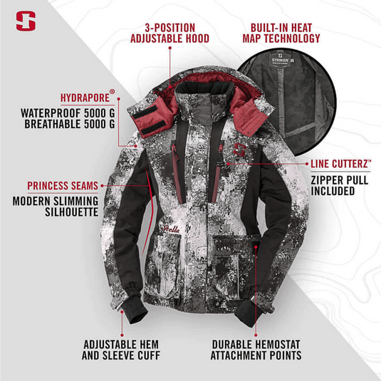 STRIKER ICE FISHING JACKETS / BIBS Large / Stryk Striker Women's Stella Jacket