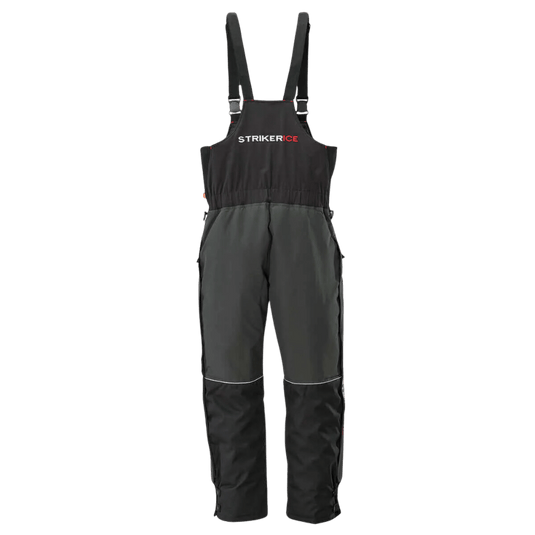 STRIKER ICE FISHING JACKETS / BIBS Striker Predator Bibs (Black/Charcoal)