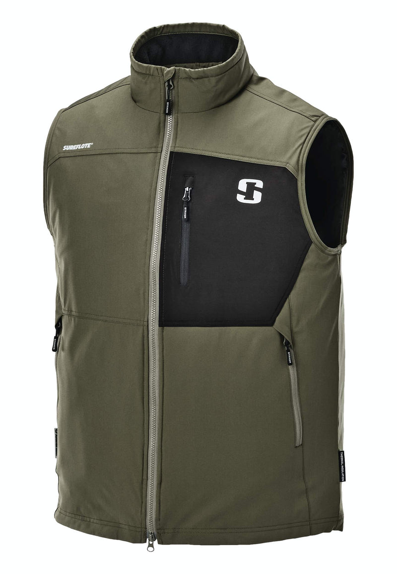 Load image into Gallery viewer, STRIKER ICE FISHING JACKETS / BIBS Striker Shield Float Vest Dark Olive
