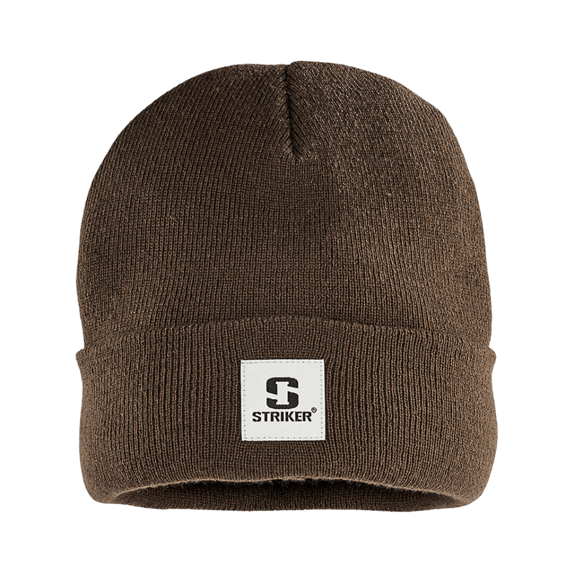 Load image into Gallery viewer, STRIKER KEYSTONE CUFFED HAT Dark Brown Striker Keystone Cuffed Hat
