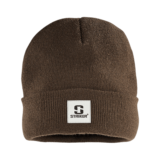 STRIKER KEYSTONE CUFFED HAT Dark Brown Striker Keystone Cuffed Hat